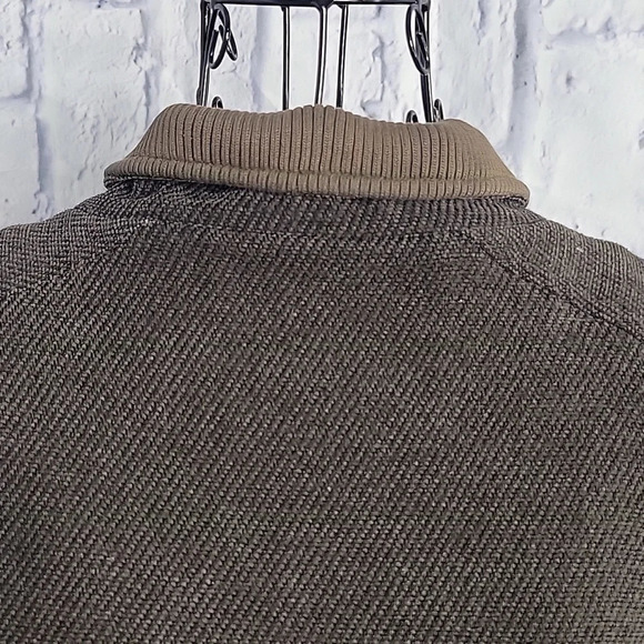 TOMMY BAHAMA Brown Part Wool Jacket Large - Picture 7 of 13